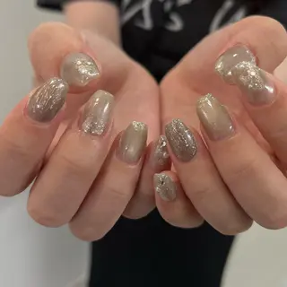 ネイル Ray. ちゅるん系ニュアンスのネイルデザイン