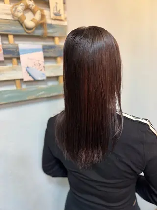 セミロング ANSA  hair 椥辻店所属・ANSA  hair かいりのヘアスタイル