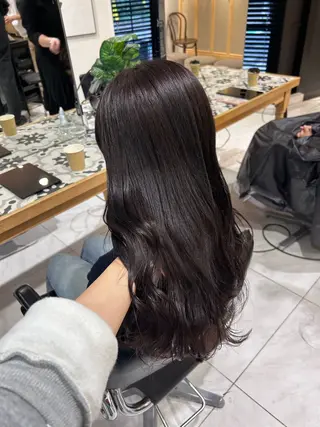 カラー miko🪽地毛風/ ハイトーン/レイヤーのヘアスタイル