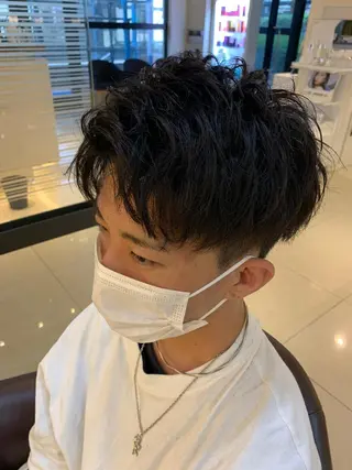 メンズ アキモト マサキ/ パーマ人気NO1のヘアスタイル