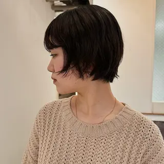 ショート カラー 伊藤ほのか /パーマ/ショートのヘアスタイル