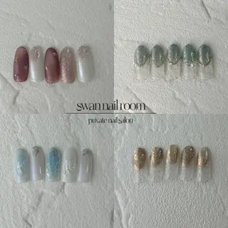 ネイル swan  nail room所属・swan nail roomのネイルデザイン
