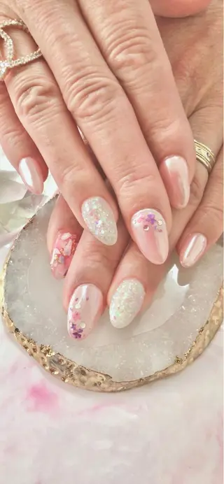 ロング カラー キッズ ネイル マツエク・マツパ 💎ビューティサロン 湘南　RIRAN💎のネイルデザイン