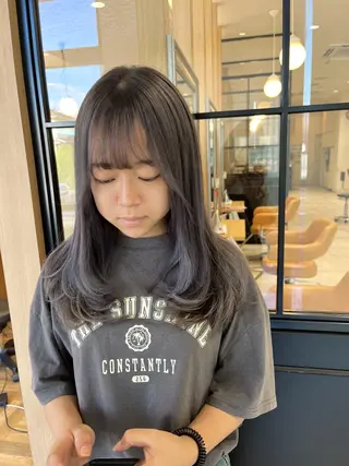 ロング ラブーケ中川中島店 クラタチカコのヘアスタイル