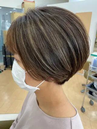 ショート 福原 亜祐美のヘアスタイル