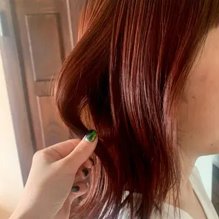 セミロング カラー room3小出 奈央子のヘアスタイル