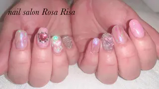 ミディアム ネイル ネイルスタジオ シェイクユアハンズのネイルデザイン