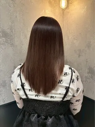 ロング 艶カラー/縮毛矯正/ ケア/アレンジ/桜悠のヘアスタイル