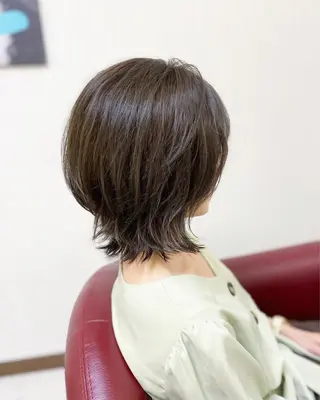 ショート カラー YURI ✨のヘアスタイル