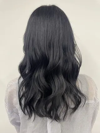 ロング カラー 小澤 わかなのヘアスタイル