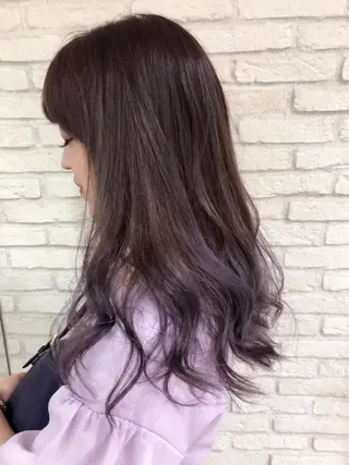 ロング カラー HAUS 片山みほのヘアスタイル