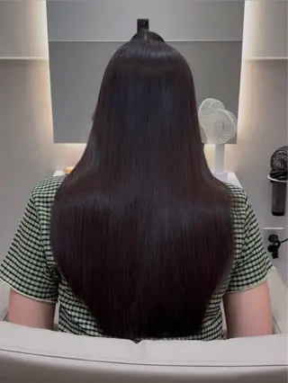 ロング 韓国🇰🇷レイヤー 似合わせ顔まわりのヘアスタイル