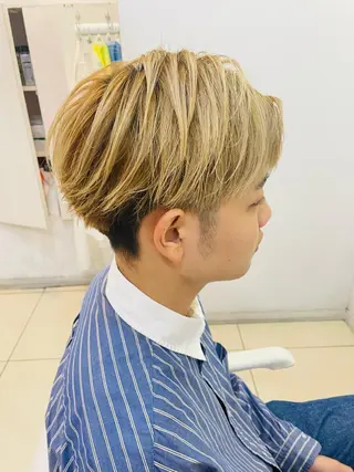 ショート 【髪質改善カラー】 瀧田嵐士🇰🇷のヘアスタイル