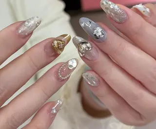 ネイル By moonネイル 🌷ワンホン/韓国風のネイルデザイン