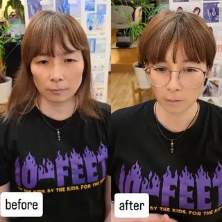 ショート シ マのヘアスタイル