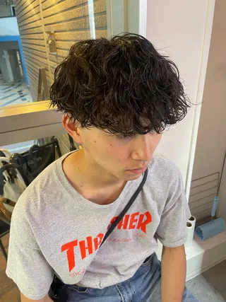 パーマ メンズ 町田エリアＮｏ．１/ パーマ特化/太田京希のヘアスタイル