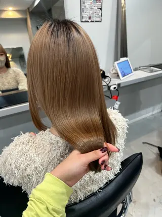 ロング 暖色カラー🍓 sachi🤍のヘアスタイル