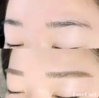 アイブロウ しみず れいなのマツエク・マツパデザイン