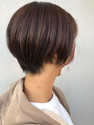 ショート 井澤 和花のヘアスタイル