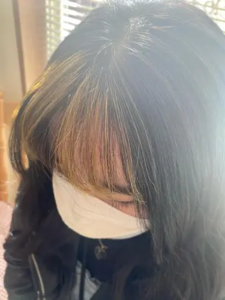 カラー 永沼 真依のヘアスタイル