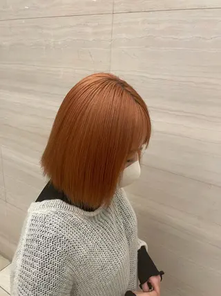 ショート レイヤー/透明感 カラー🫧麗伍のヘアスタイル