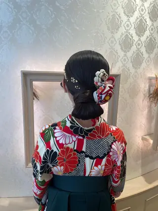 ヘアアレンジ 🍪ﾖｼｲﾊﾙﾈ🍪 ﾗﾍﾞﾝﾀﾞｰｶﾗｰのヘアスタイル