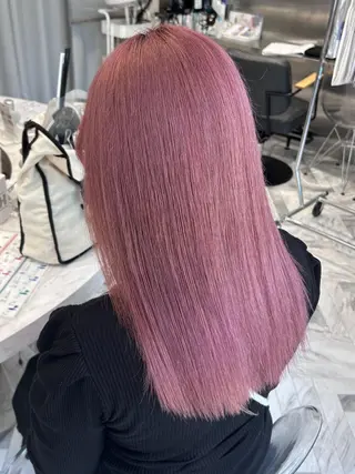 ロング カラー 冬っぽカラー/ マツエク/ゆきなのマツエク・マツパデザイン