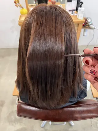 ロング RAMEL所属・三島 有佳里のヘアスタイル