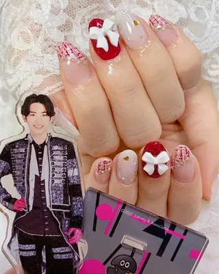 ネイル La neige* yuki 🥯🍑のネイルデザイン