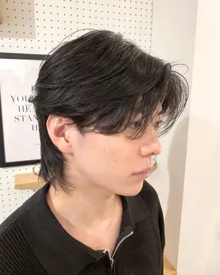 メンズ me by ,,梅田茶屋町所属・メンズ韓国ヘア/ 梅田/優月のヘアスタイル