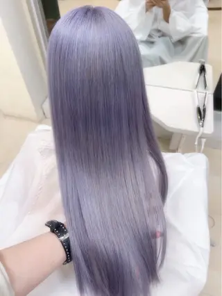 ロング カラー 小玉 みりあのヘアスタイル