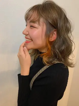 ミディアム カラー m ā l o.🌷 サカモトマイコのヘアスタイル