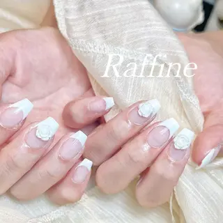 ネイル RAFFINE haru🦋🩵のネイルデザイン