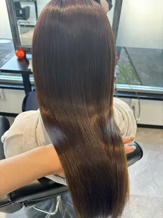 ロング maki💖 ボブ/縮毛矯正のヘアスタイル