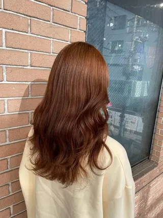 セミロング カラー ボブヘアカット Rikapi❤️のヘアスタイル