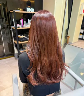 ロング 八村 一花のヘアスタイル