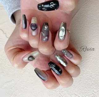ネイル revia所属・ERI Nailistのネイルデザイン