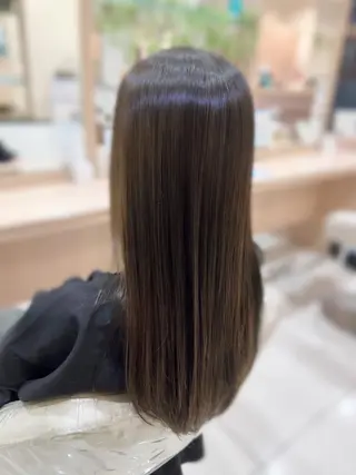 ロング カラー 片野 友椰のヘアスタイル