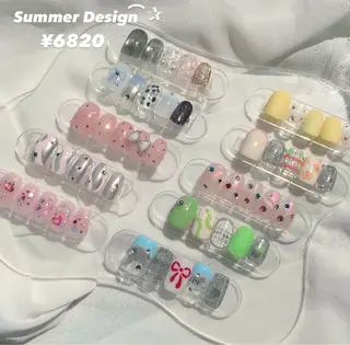 ネイル ネイルサロン　SLASH所属・Aki ୨୧のネイルデザイン