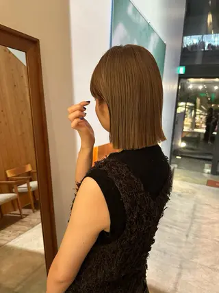 カラー 中野 ちよのヘアスタイル