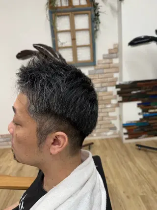 ショート 江口 皇のヘアスタイル