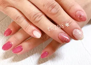 ネイル tRING＊ しいの木台のネイルデザイン