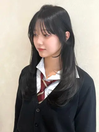 ミディアム PULSE yokohama所属・PULSE ASAHIのヘアスタイル