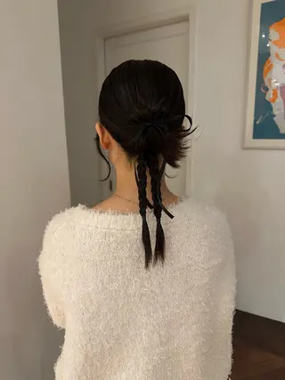 セミロング 美 海のヘアスタイル