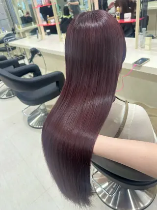 ロング カラー ヘアアレンジ 🎀 yuuka🎀のヘアスタイル