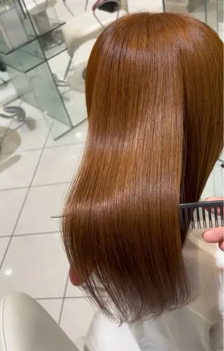ロング ボブ/ハイトーン髪質 改善/越谷✨クラモチのヘアスタイル