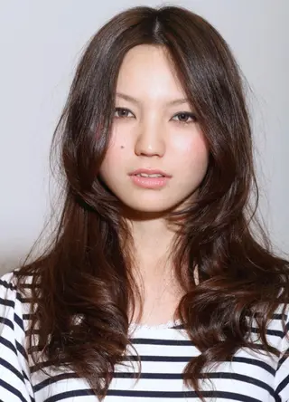 ロング カラー パーマ 大西 カズマのヘアスタイル