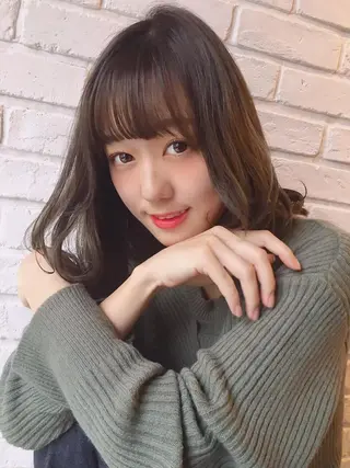 ミディアム LEAP  ARCHE  リープアルケー所属・LEAPARCHE リープアルケーのヘアスタイル