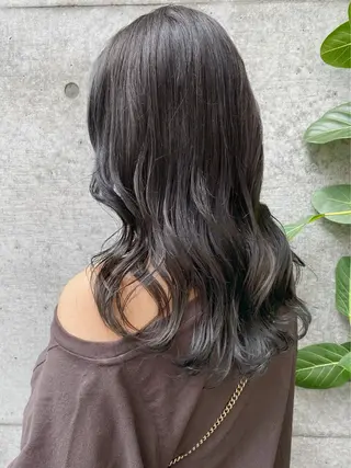 ロング カラー clomus所属・YUKA艶髪 🌸寛ぎ部屋のヘアスタイル