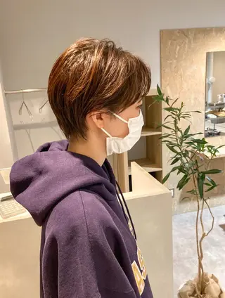 ショート RECORD所属・RECORD sakuraのヘアスタイル